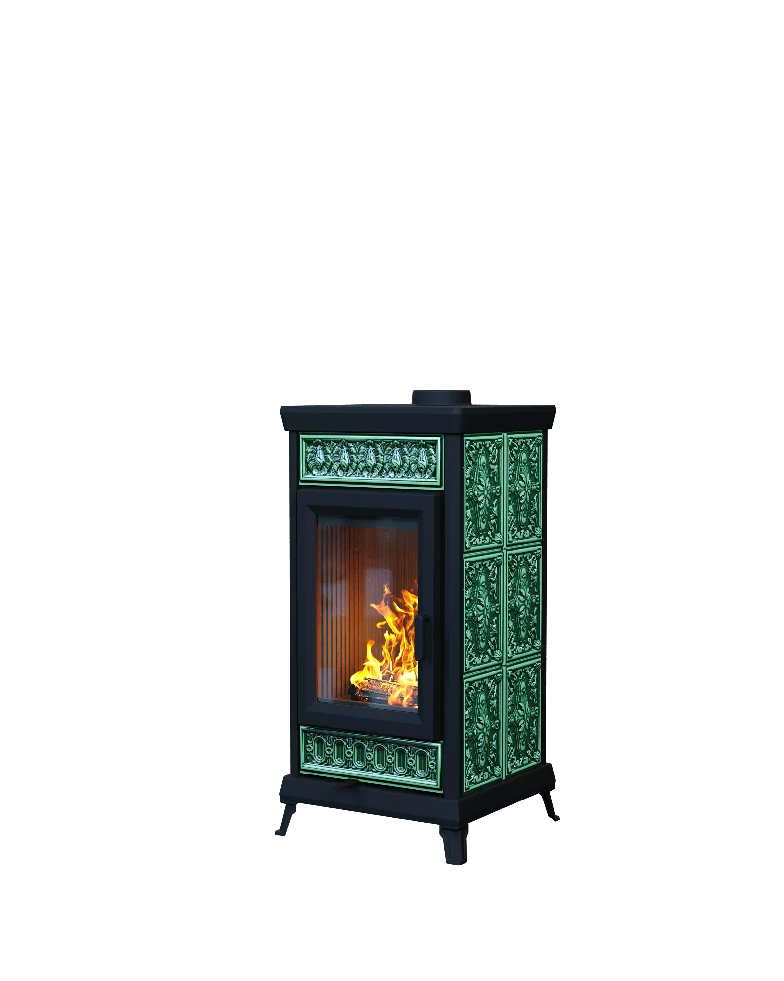 Печь-камин Astov Майолика Классик
