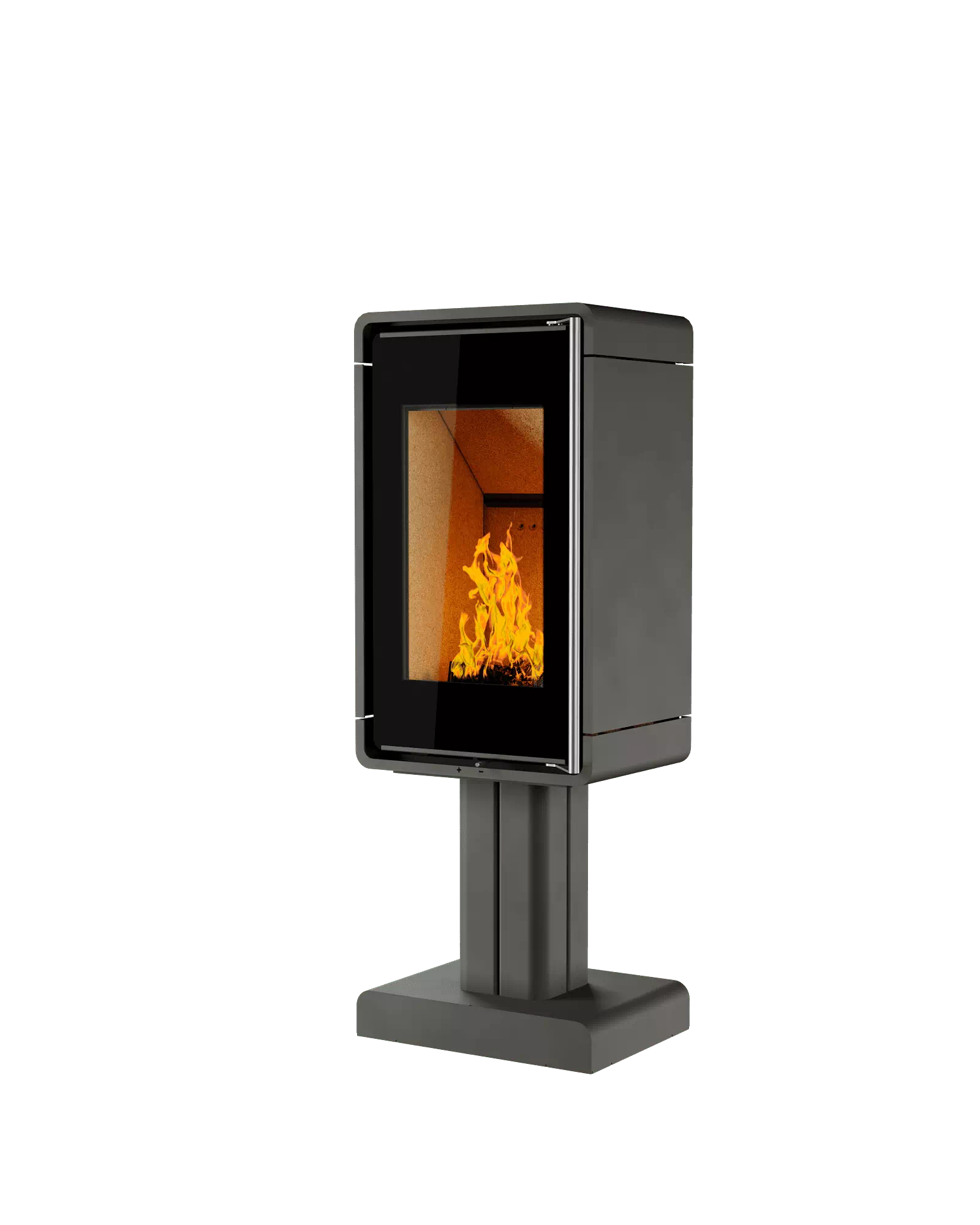 ПЕЧЬ-КАМИН АСТОВ КУБ (ПК 4581) (МЕТ. НА НОГЕ)