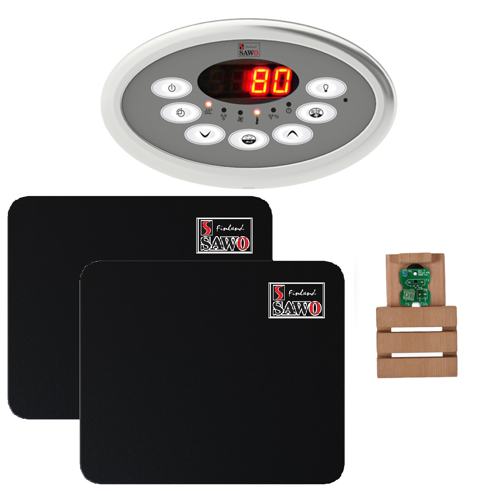 SAWO КОМПЛЕКТ УПРАВЛЕНИЯ INNOVA CLASSIC S ДО 30 КВТ, ЧЕРНЫЙ