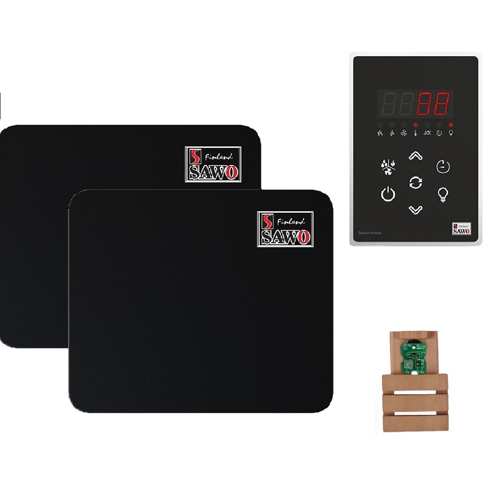 SAWO КОМПЛЕКТ УПРАВЛЕНИЯ INNOVA CLASSIC V2 ДО 30 КВТ, ЧЕРНЫЙ