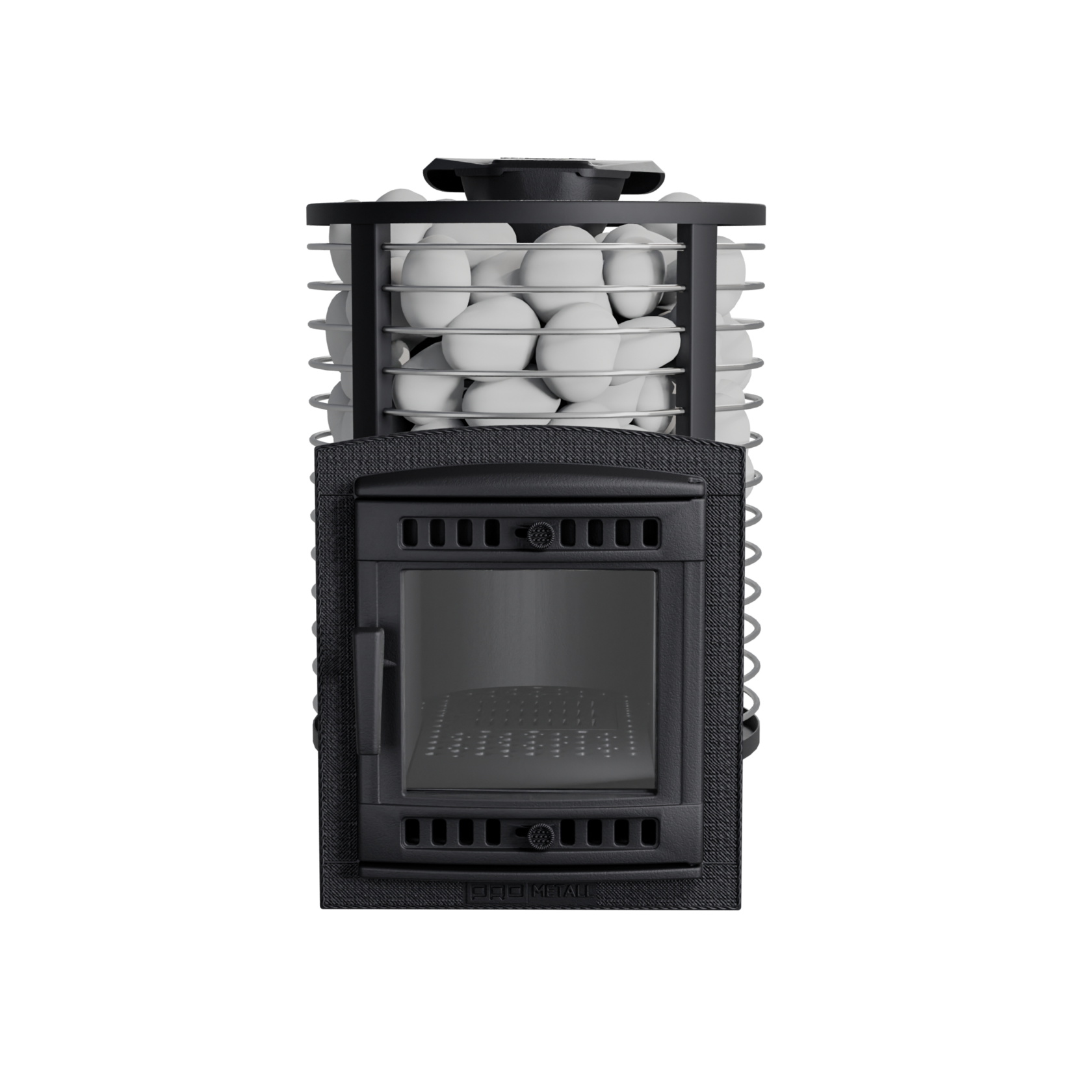 Печь банная «Атмосфера М» сетка из прутка