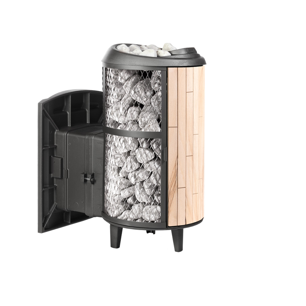 Печь банная «Атмосфера L» с комбинированная сетка-ламель