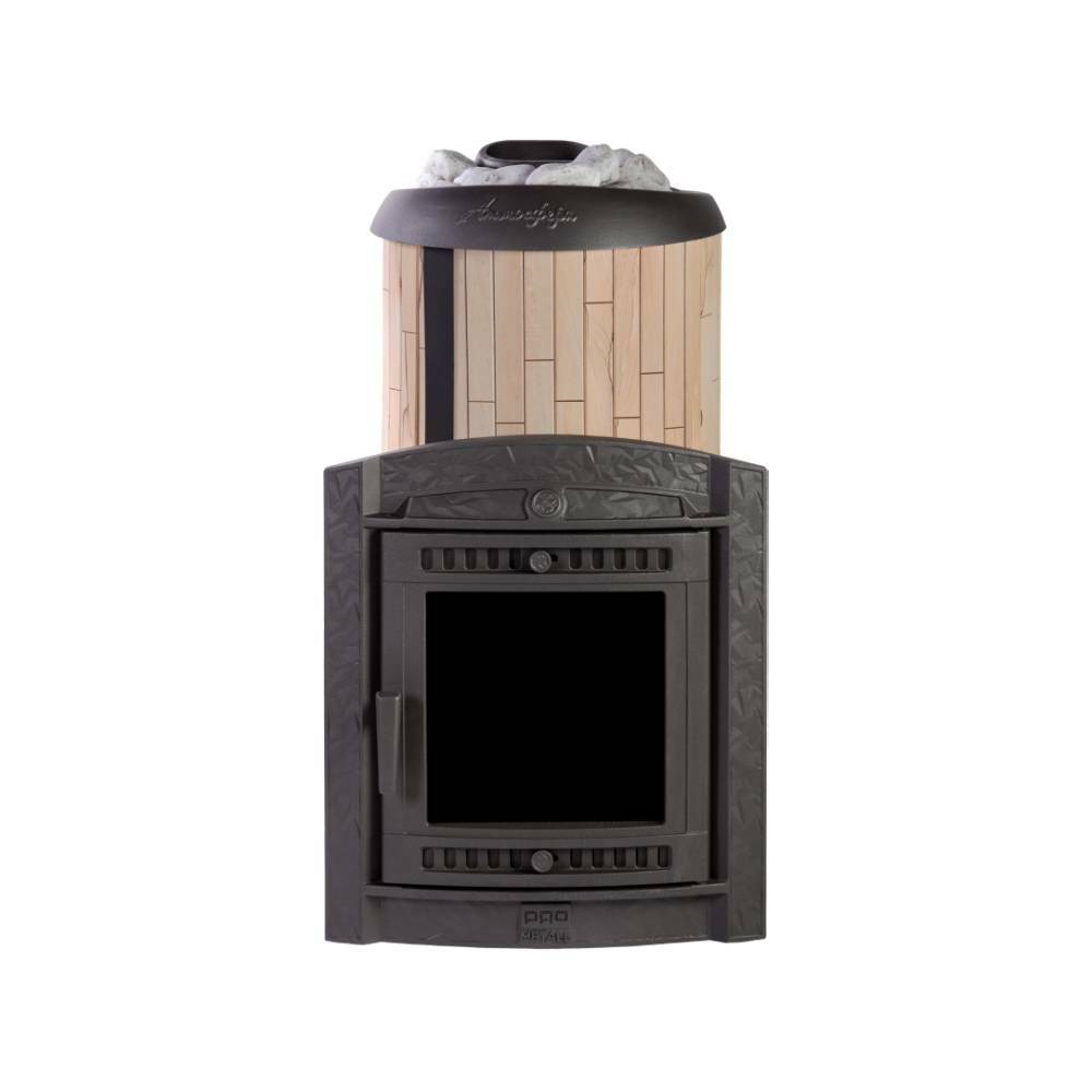 Печь банная «Атмосфера XL» в ламелях