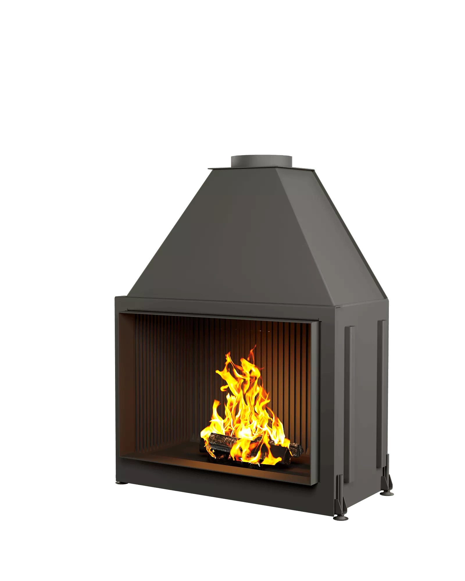 ОТКРЫТАЯ КАМИННАЯ ТОПКА АСТОВ ОПС 900