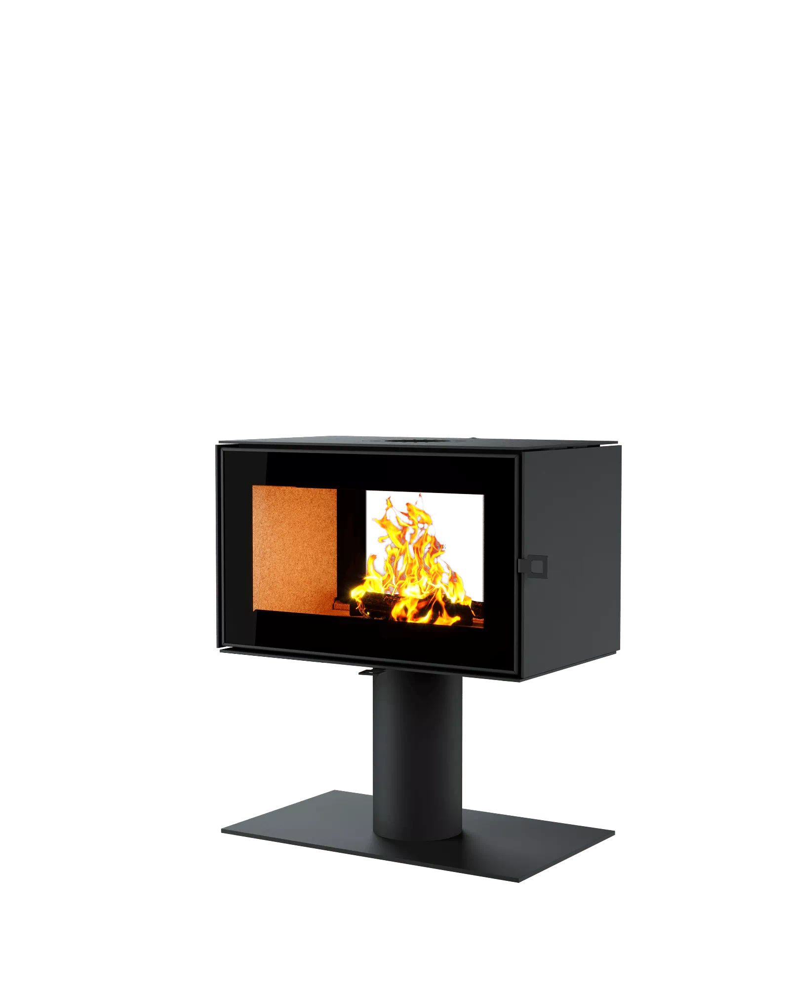 ПЕЧЬ-КАМИН КУБ Т 800